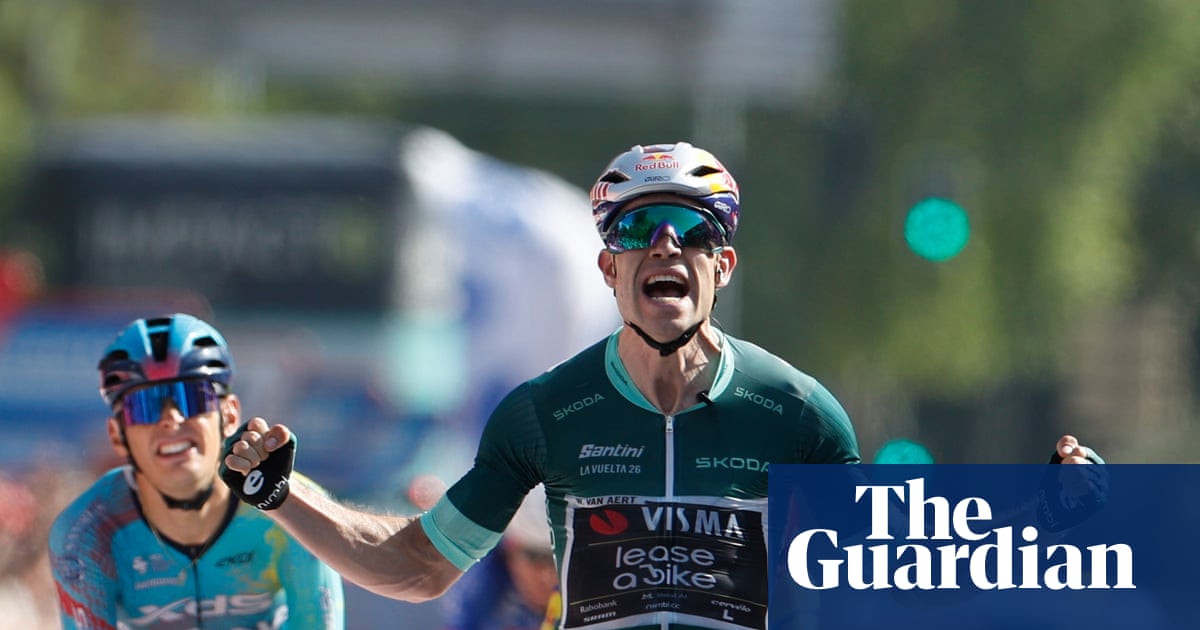 Guardian La Vuelta Stage 15 heat and Van Aert report source image for YOYO bicycle industry report